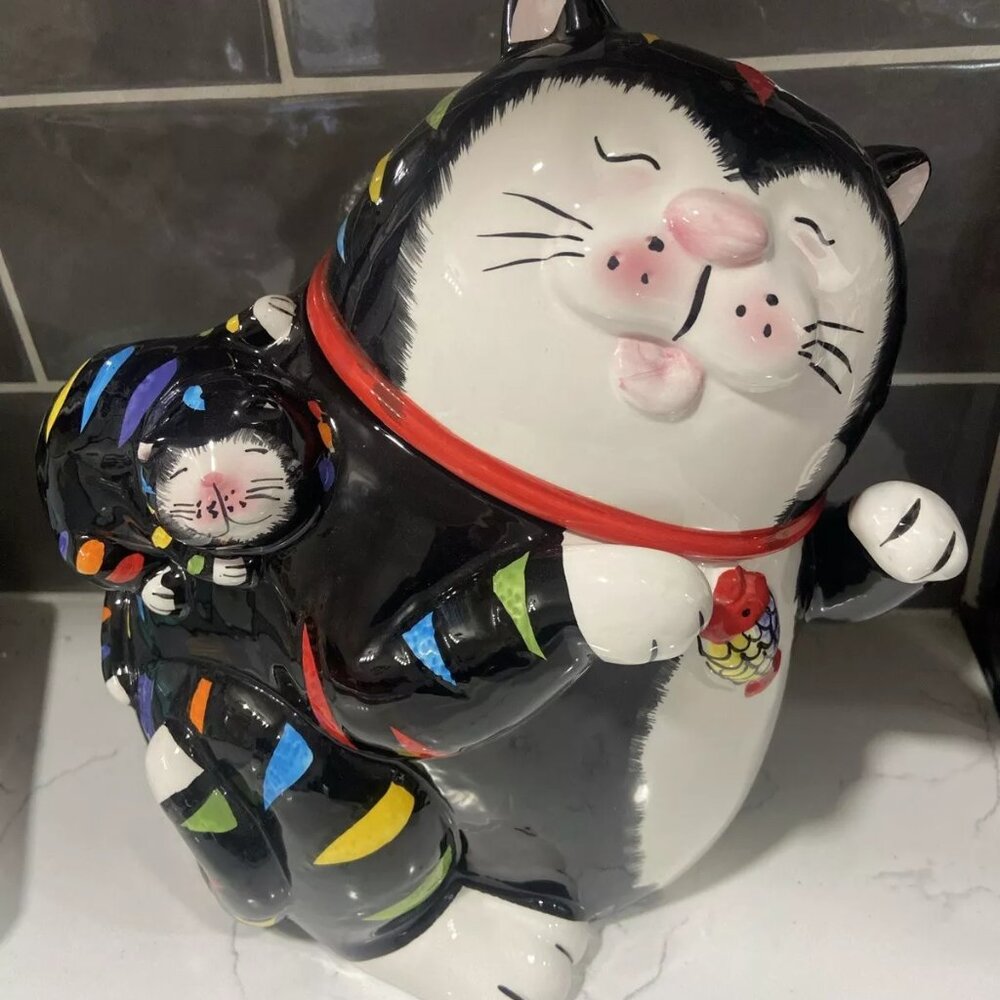 Cat Cookie Jar